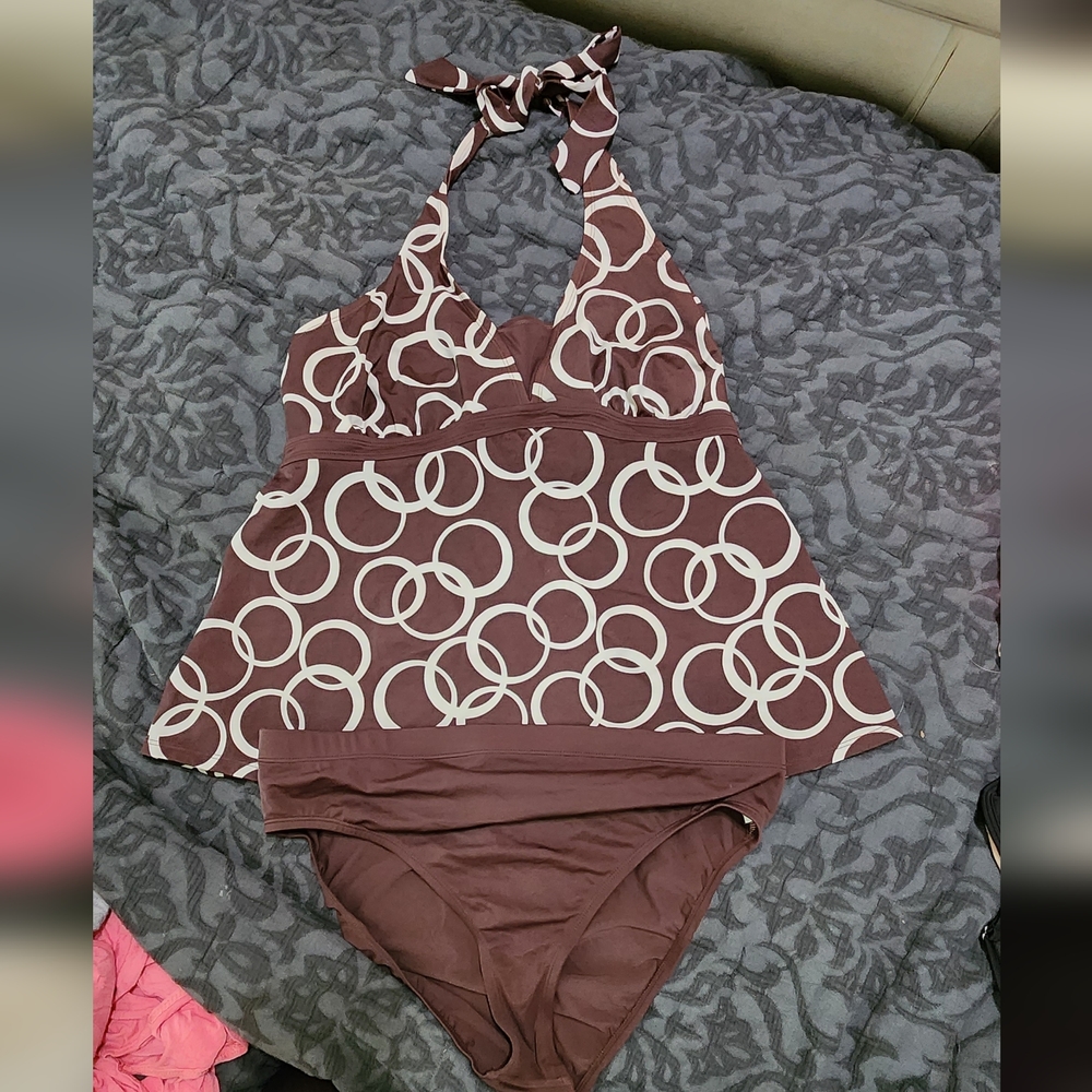 Womens Large two-piece Maternity Swimsuit